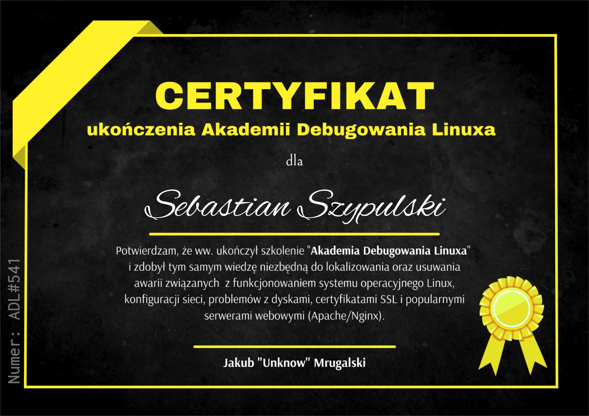 Certyfikat