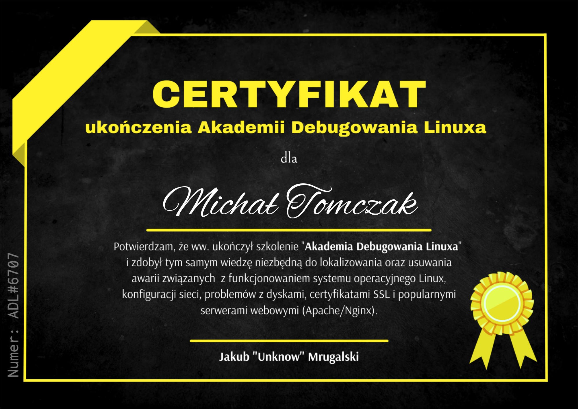 Certyfikat