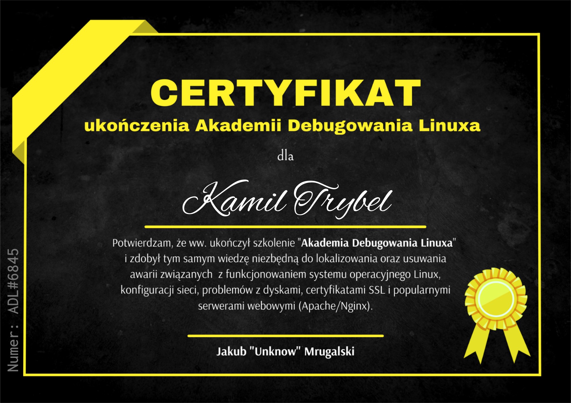 Certyfikat