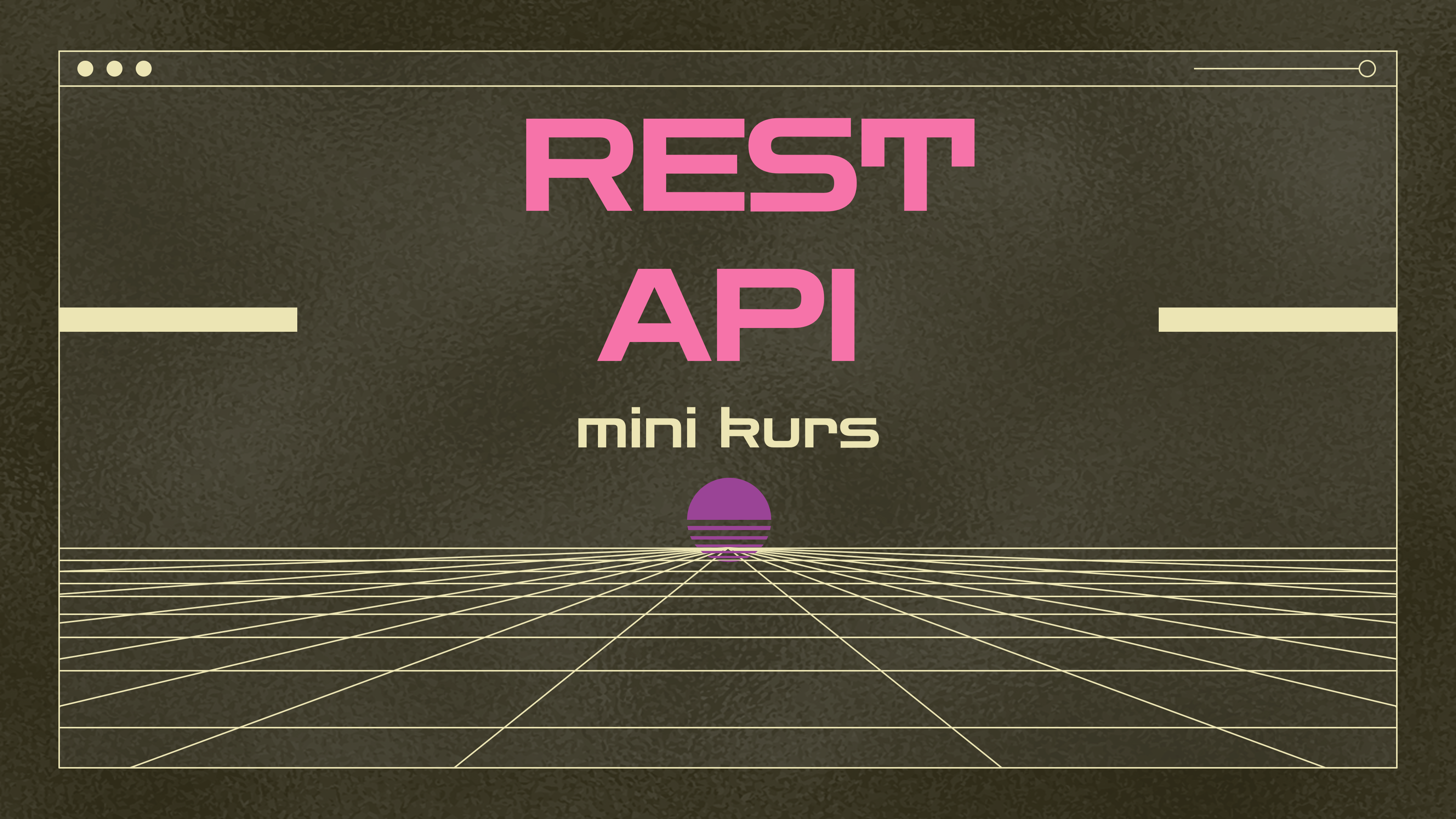 REST API - mini kurs